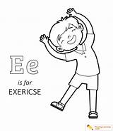 Staying Healthy Coloring Pages For Kids sketch template