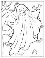30 Ghost Coloring Pages Free PDF Printables sketch template