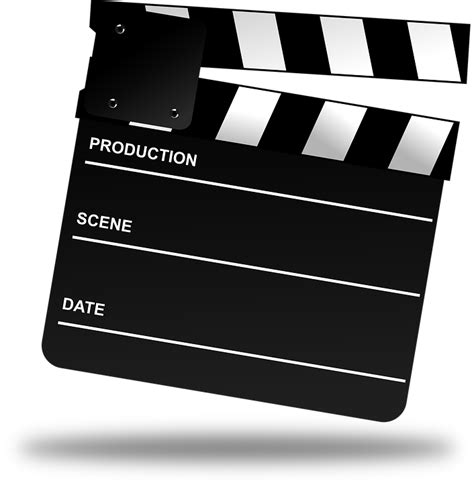 Free vector graphic: Cinema, Clapboard, Clapper-Board - Free Image on Pixabay - 154392