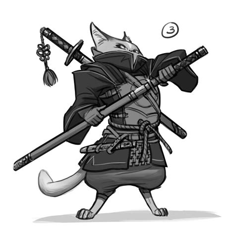 Art Kimistry: Character Design Challenge - Ninja Cat