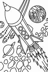 Rocket Coloring Page For Adults » Turkau sketch template