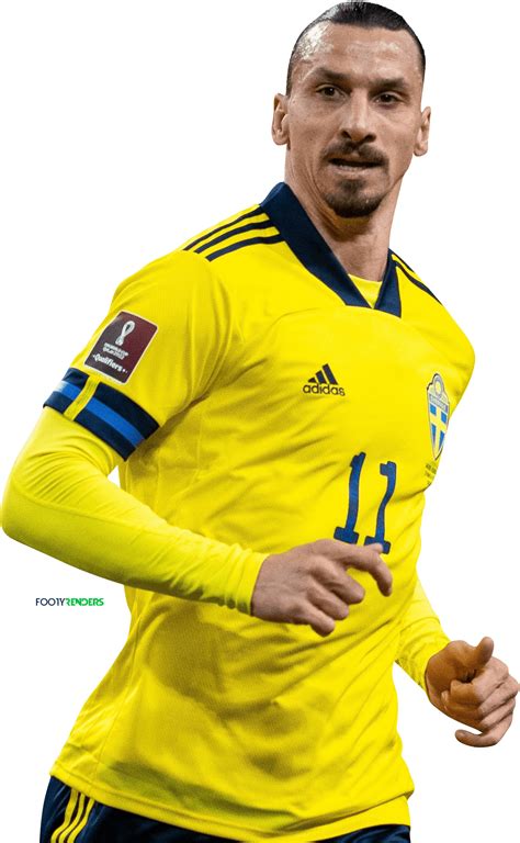 Zlatan Ibrahimovic Sweden football render - FootyRenders