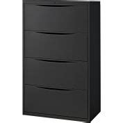 File Cabinets | Vertical | Hirsh Industries® 25" Deep Vertical File Cabinet 4-Drawer Letter Size ...