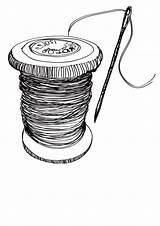 Spool Of Thread coloring Pages sketch template