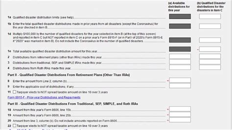 2023 Form 8915 F - Printable Forms Free Online