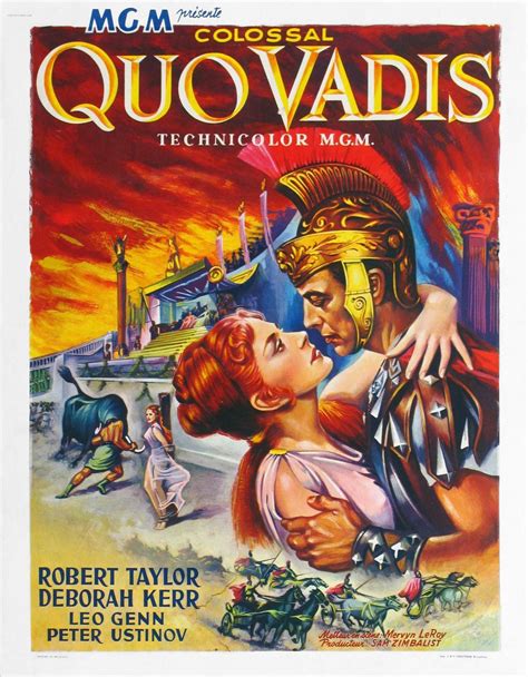 Quo Vadis [id] - Mervyn LeRoy | Historical film, Classic films posters ...