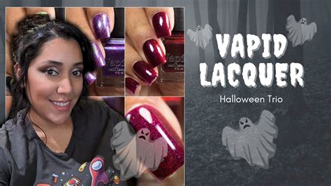 Vapid Lacquer: Halloween Trio - YouTube