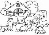 Desenhos De Fazenda Para Colorir Pintar E Imprimir  ColorirOnlineCom sketch template