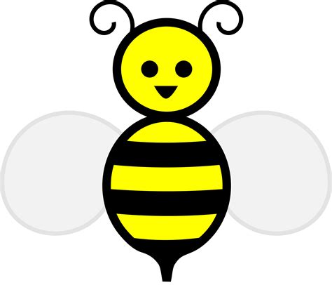 Clipart - Honey bee