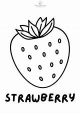 Fruits Coloring Pages FREE 2025  And Learn sketch template