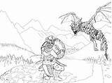 Skyrim Coloring Pages Printable sketch template