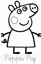 Peppa Pig Coloring Pages  Best For Kids pig sketch template
