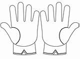 Basic Gloves coloring page  Download Print Or Color Online For Free sketch template