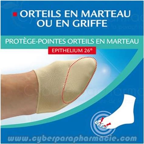 PROTEGE POINTES Orteils en marteau ou griffe