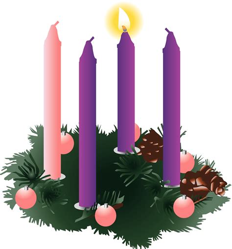 Advent Candles Clip Art - ClipArt Best