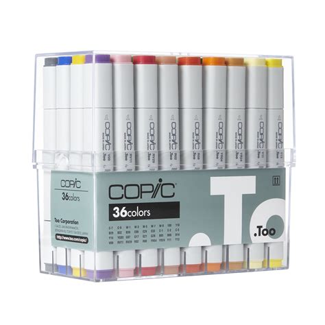 Copic® Classic Marker Set, 36-Color Set - Walmart.com