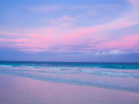 Pink Sand Beach-Harbour Isle-Bahamas Wallpaper | Free