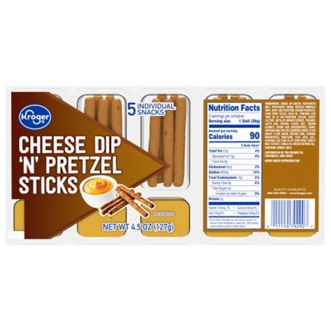 Kroger® Cheese Dip 'N' Pretzel Sticks, 4.5 oz - Kroger