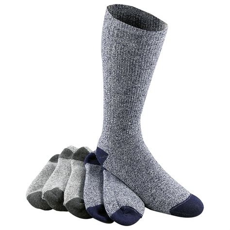 6-Pk. Ultra Soft Moisture Wicking Socks - 187672, Socks at Sportsman's Guide