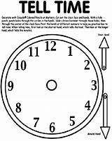 Tell Time Coloring Page  Crayolacom sketch template