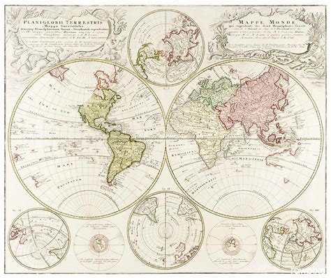 Planiglobii Terrestris Mappa Universalis (1746) by Johann … | Flickr
