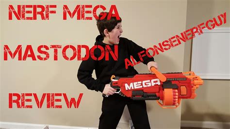 Nerf MEGA Mastodon Review - YouTube