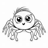 Premium Photo  Trapdoor Spider Kids drawing Hand Drawn Cute coloring sketch template