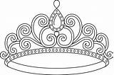 Crown Coloring Pages sketch template