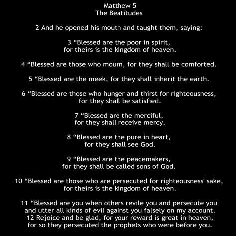 Matthew 5 The Beatitudes | Beatitudes, Kingdom of heaven, Jesus pictures