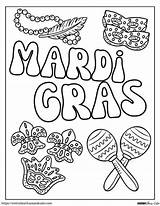 6 Free Mardi Gras Coloring Pages For Kids sketch template