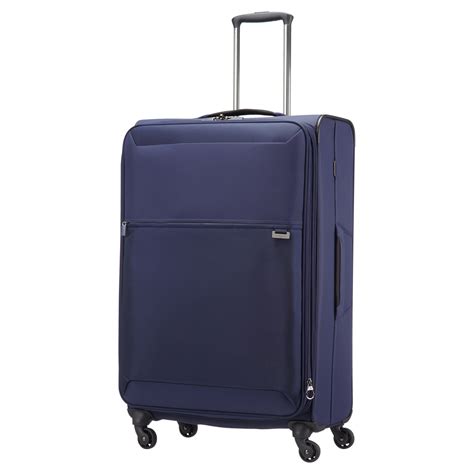 Samsonite Short Lite 4 Wheel 76cm Large Spinner Suitcase in Blue for ...