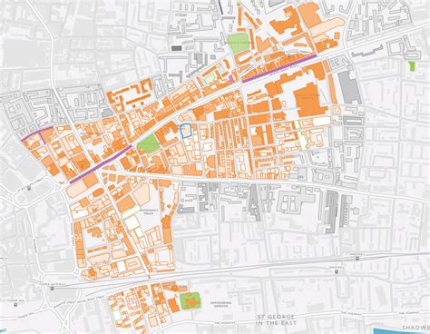 Secrets Of London Whitechapel Map - Maping Resources