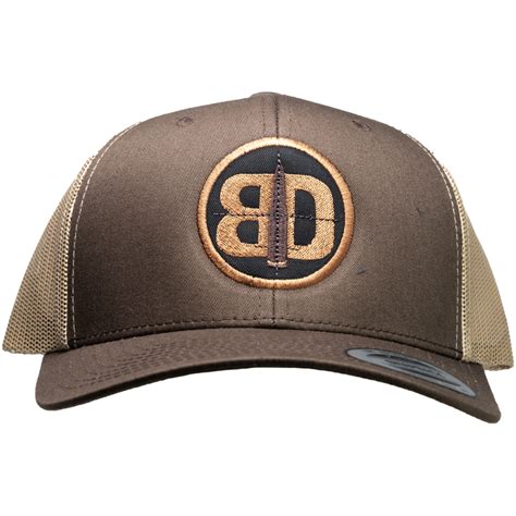 BD Hat Dark Brown & Tan | BrassDepot.com