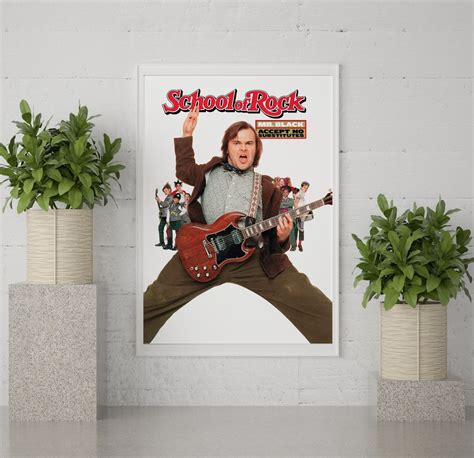 School of Rock Movie Poster - Etsy