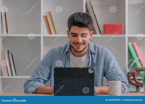 Student at desk stock image. Image of class, research - 262293075