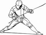 Fencing coloring pages Free Printable 50151581 Vector  sketch template