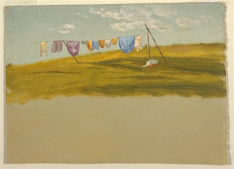 Clothes hung out to dry (1800s) | Laundry room wall art | F Church – The Trumpet Shop Vintage Prints