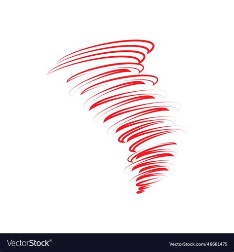 Tornado logo Royalty Free Vector Image - VectorStock