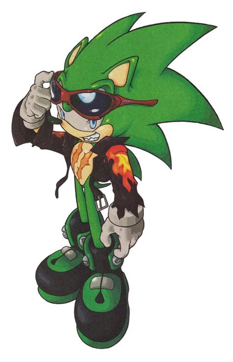 Scourge the Hedgehog | Sonic, Sonic fan characters, Hedgehog art