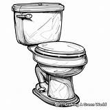 Toilet Coloring Pages  Free & Printable sketch template