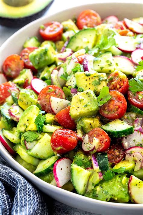 Avocado Salad | Recipe | Avocado salad recipes, Cilantro recipes, Salad ...