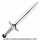 Sword Coloring Page  Ultra Pages sketch template