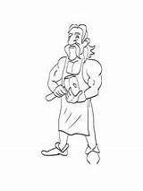 Blacksmith coloring Pages sketch template