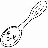 Kids Spoon Coloring Images  Free Download On Freepik sketch template
