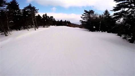 Great Northern trail, Killington VT March 2015 - YouTube