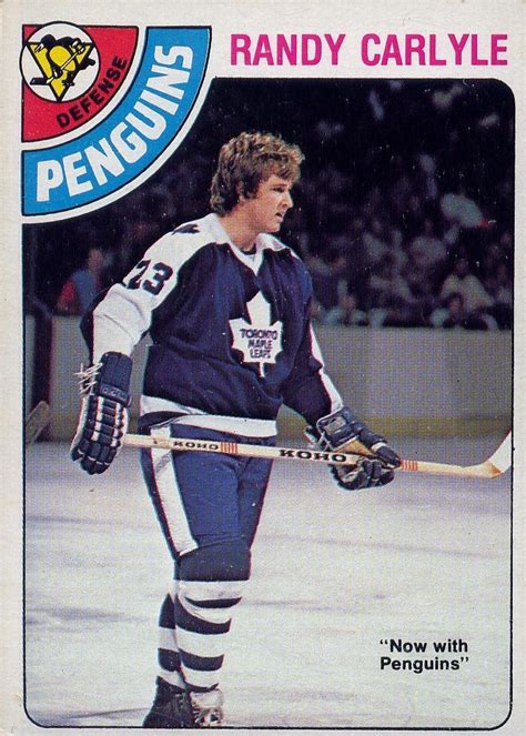 Randy Carlyle: Don't Forget - Before Coaching He Was A Star Defenseman