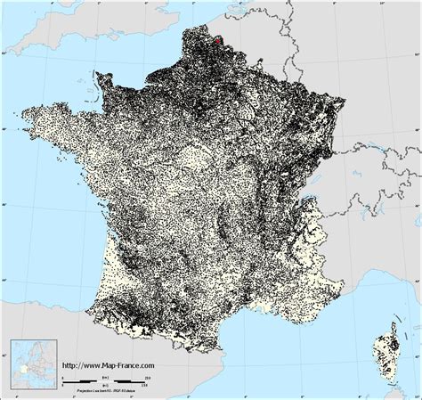 ROAD MAP LILLE : maps of Lille 59800 or 59000