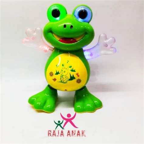 MAINAN ANAK KODOK FROG DANCE MUSIC YJ3008 | Shopee Indonesia