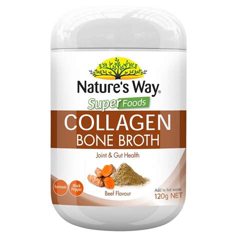 Buy Nature's Way Super Foods Collagen Bone Broth 120g Online at Chemist Warehouse®