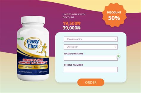 Easy Flex : Capsule, Reviews, Works, Price, Ingredients, Original, Buy